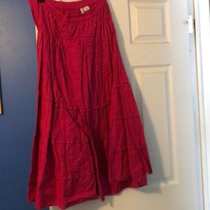 Maxi pink shirt with embellishments